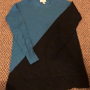 Size Small, Teal/Black Tunic